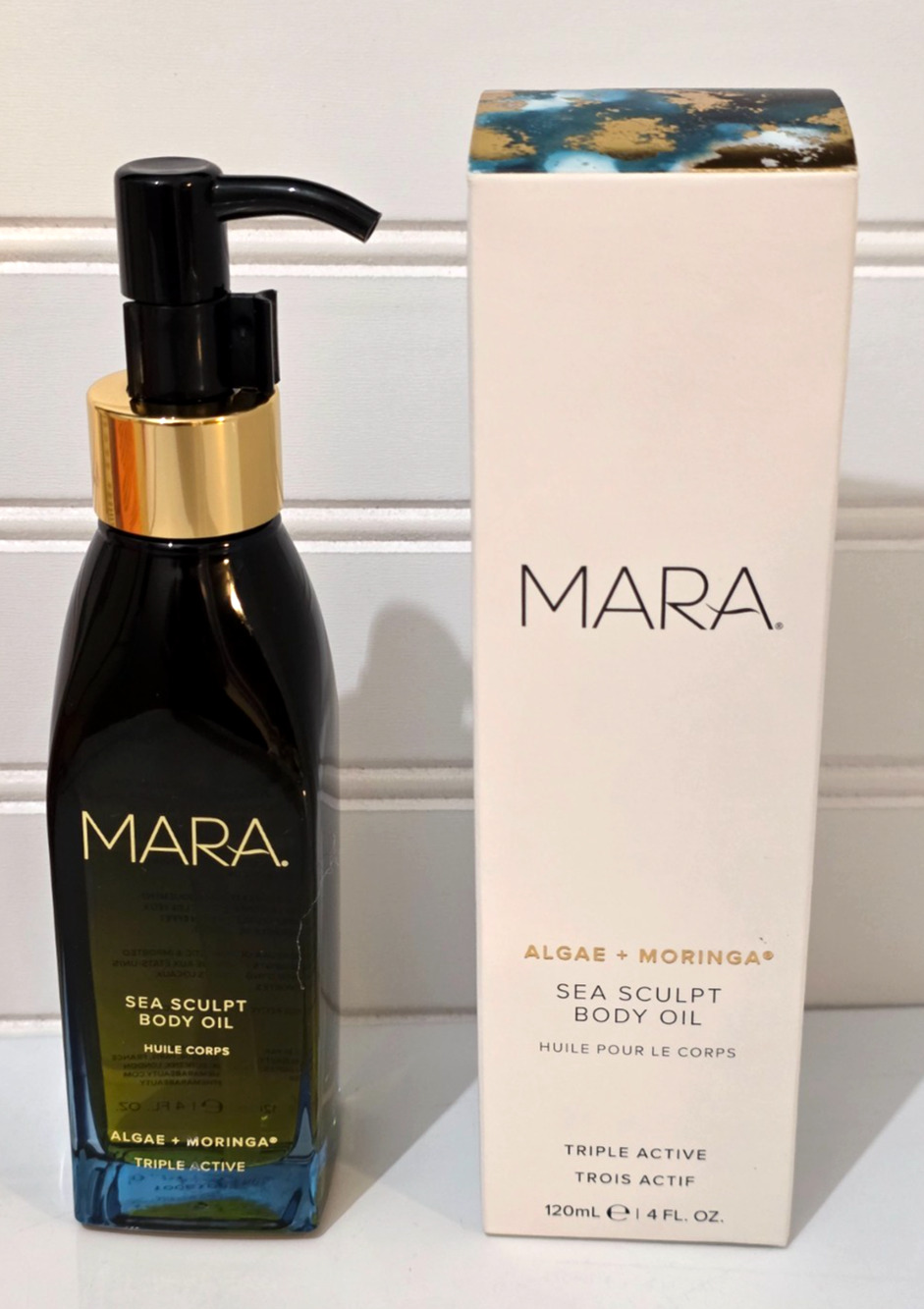 MARA | Sea Sculpt Body oil | Algrae + moringa | New In Box | 4 Fl Oz (120ml)